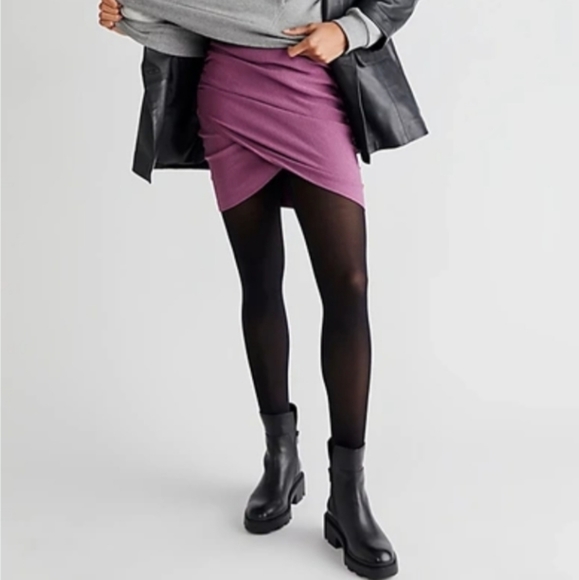 NWOT Free People Angie Wrap Skirt - Picture 1 of 6